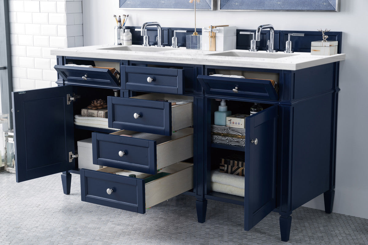Brittany 60" Double Vanity Cabinet
