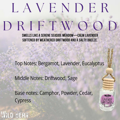 Lavender Driftwood Car Freshener