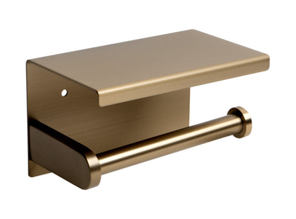 AlFI brand ABTPP66 Stainless Steel Toilet Paper Holder with Shelf