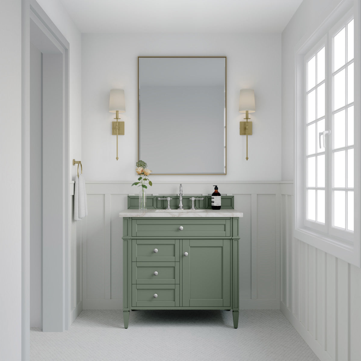 Brittany 36" Single Vanity Cabinet