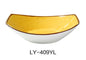 Yanco LY-409YL Lyon 9" Oval Bowl 20 OZ | Kitchen + Metal