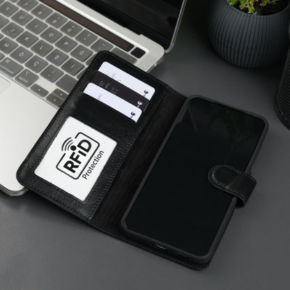 Leather Samsung Galaxy S25 Wallet Case | Buffalo
