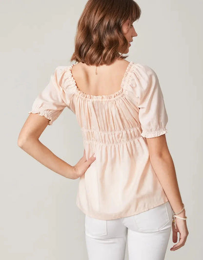Leona Top - Cloud Pink