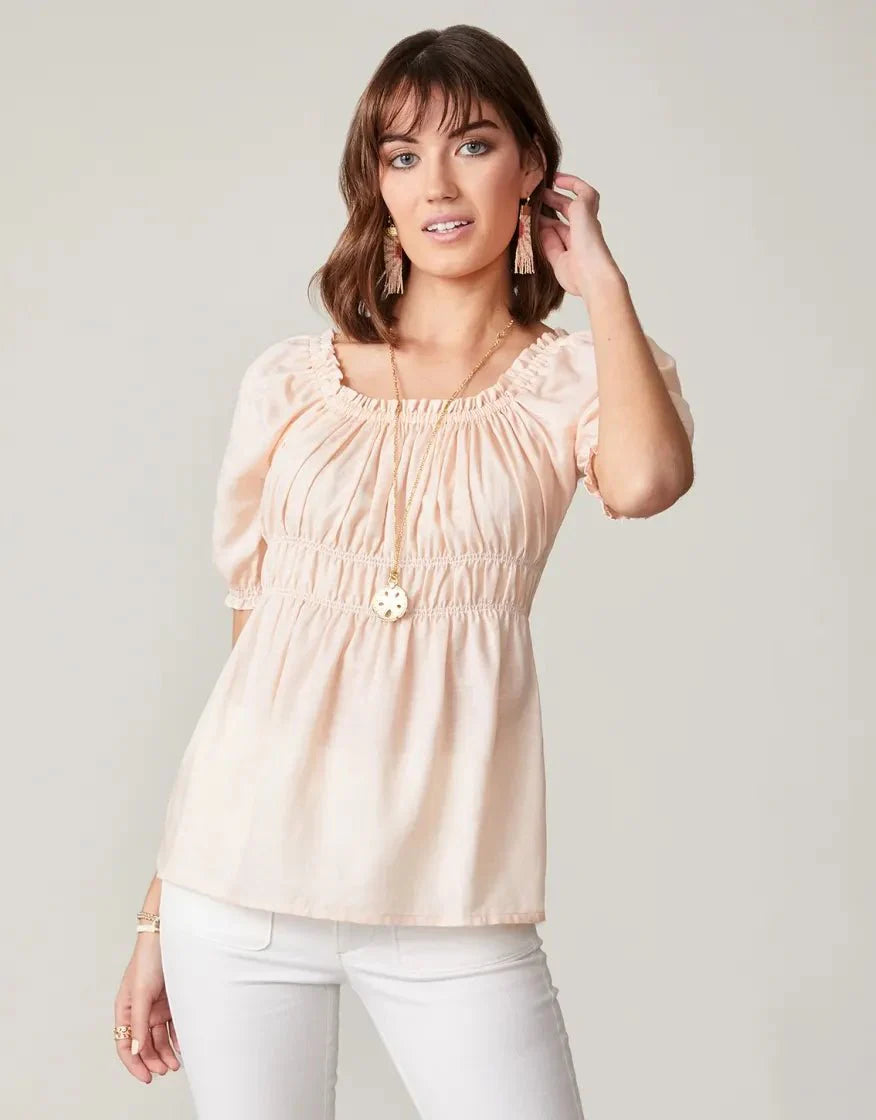 Leona Top - Cloud Pink