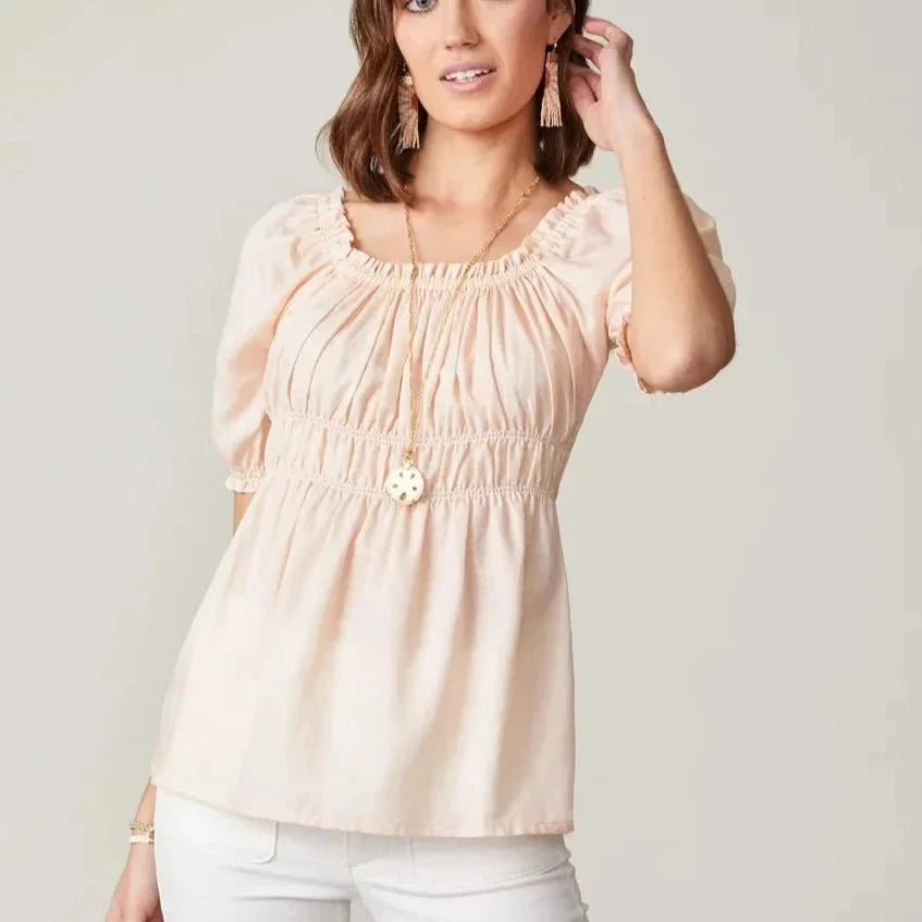Leona Top - Cloud Pink