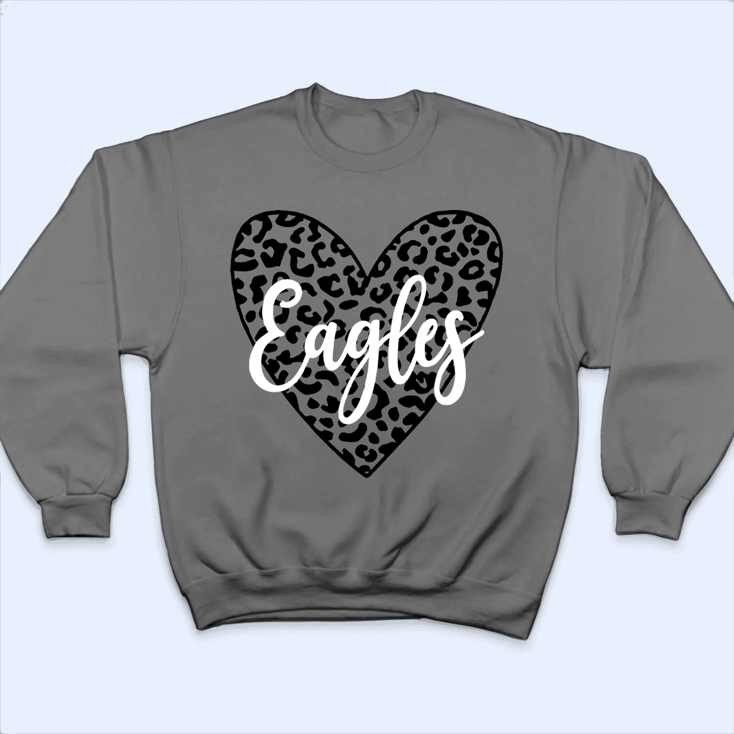 Leopard Heart School Mascot - Personalized Custom T Shirt - Birthday, Loving, Funny Gift for Teacher, Kindergarten, Preschool, Pre K, Paraprofessional