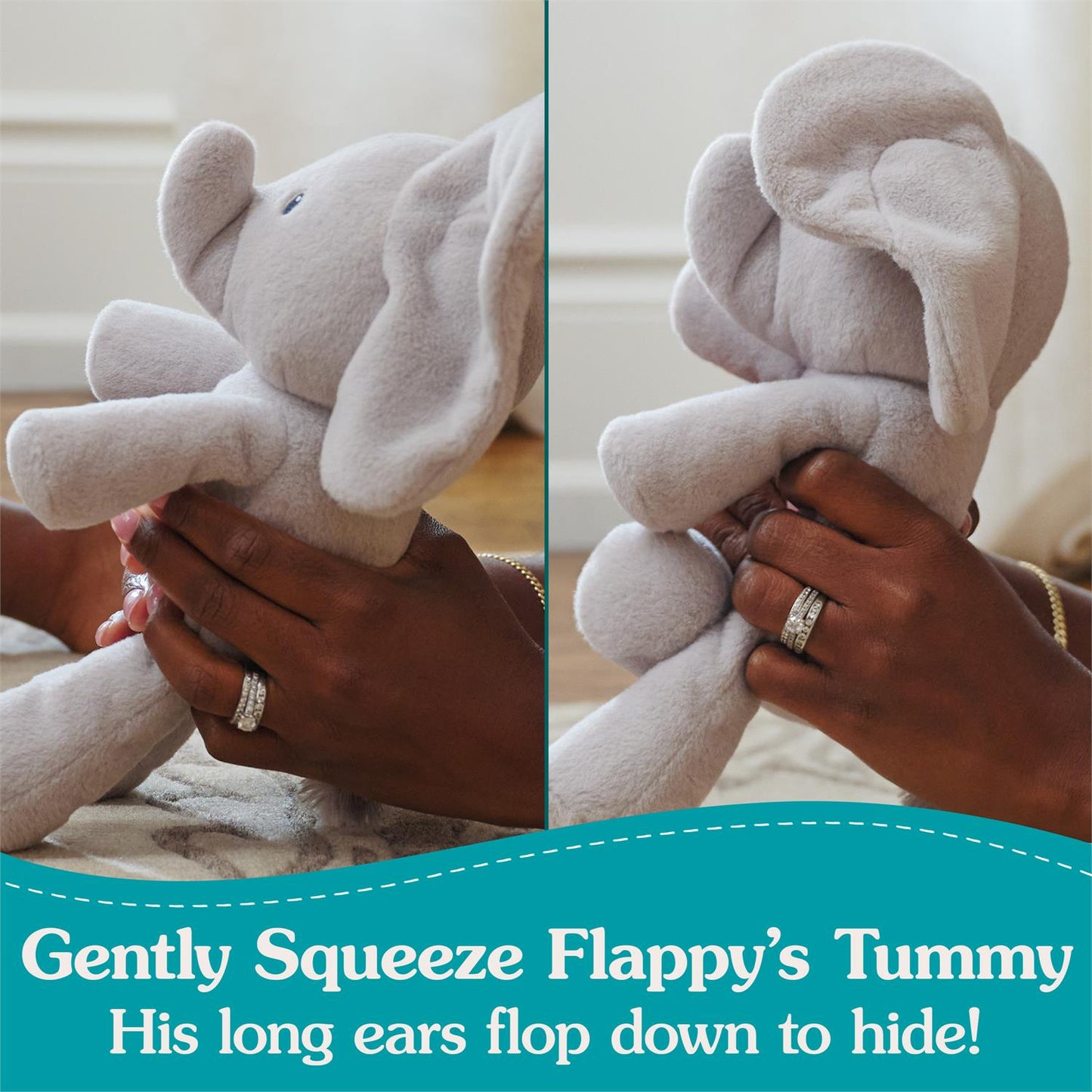 Peek-a-Boo Flappy the Elephant