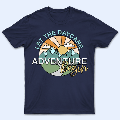 Custom Tshirt for Kids Back to School, Adventure Begin | Personalized for Kids, Son, Daughter | Kindergarten, Pre-K, Preschool, First Day Of School