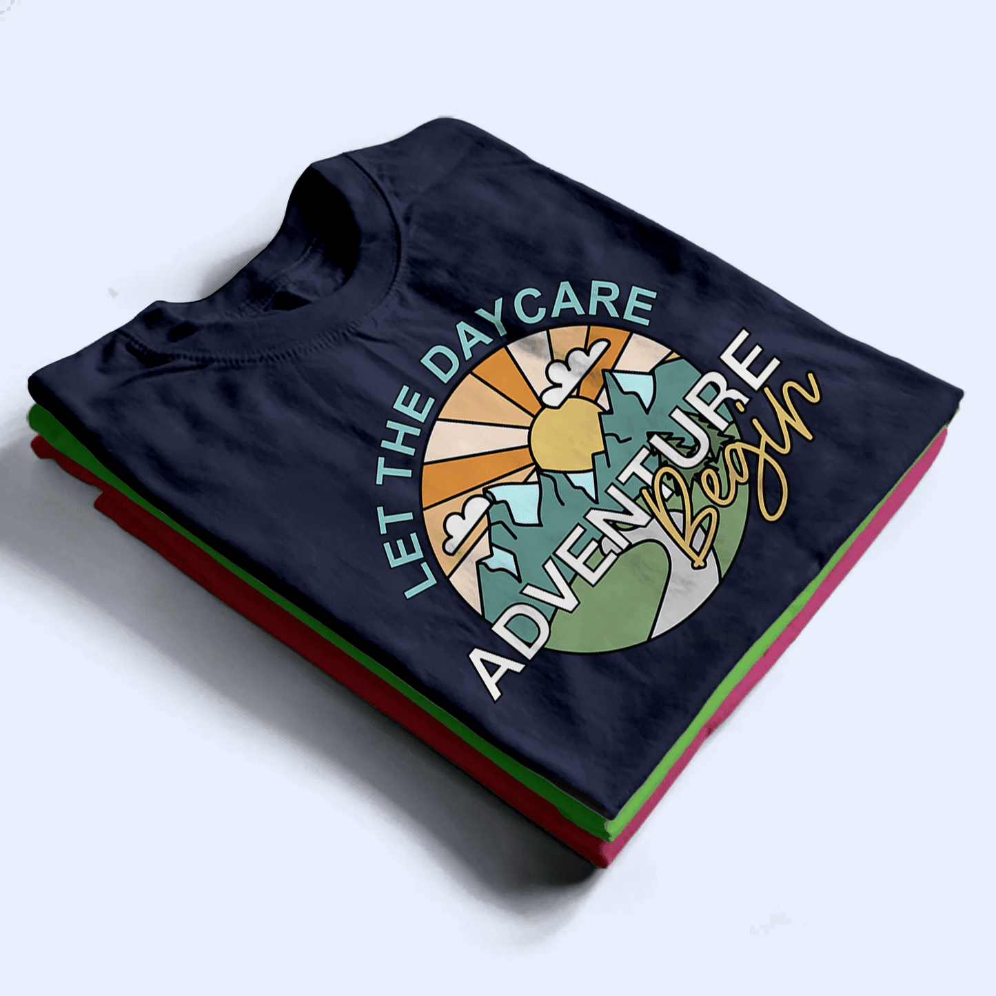 Custom Tshirt for Kids Back to School, Adventure Begin | Personalized for Kids, Son, Daughter | Kindergarten, Pre-K, Preschool, First Day Of School