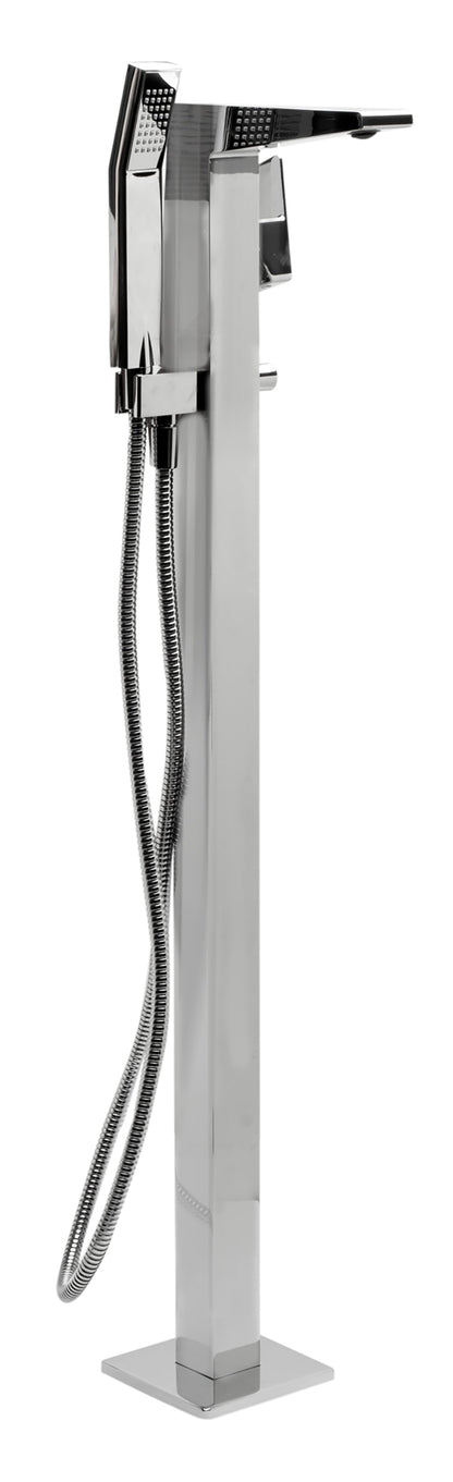 ALFI brand AB2475 Single Hole Floor Mounted Tub Filler