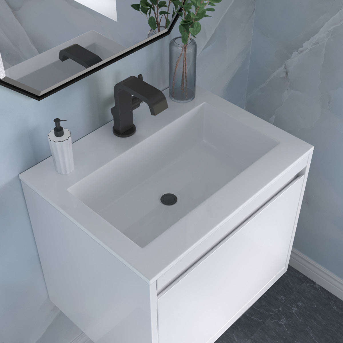 Mantova 23.6" Single Vanity Cabinet