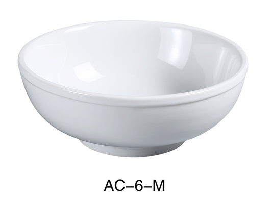 Yanco AC-6-M ABCO 6" Salad Bowl | Kitchen + Metal