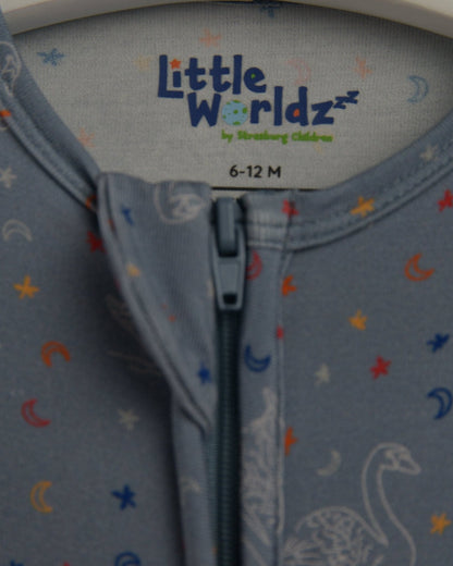 Libra Bamboo Zipper Footie