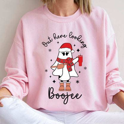 Boojee Ghost, Trendy Christmas, Bougie, Funny, Christmas Sweatshirt