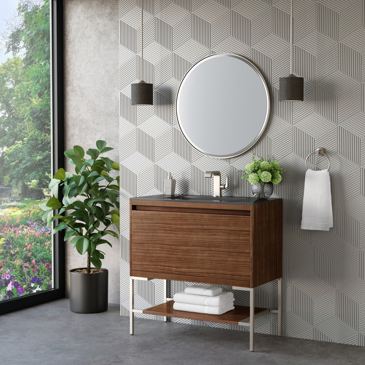 Mantova 35.4" Single Vanity Cabinet