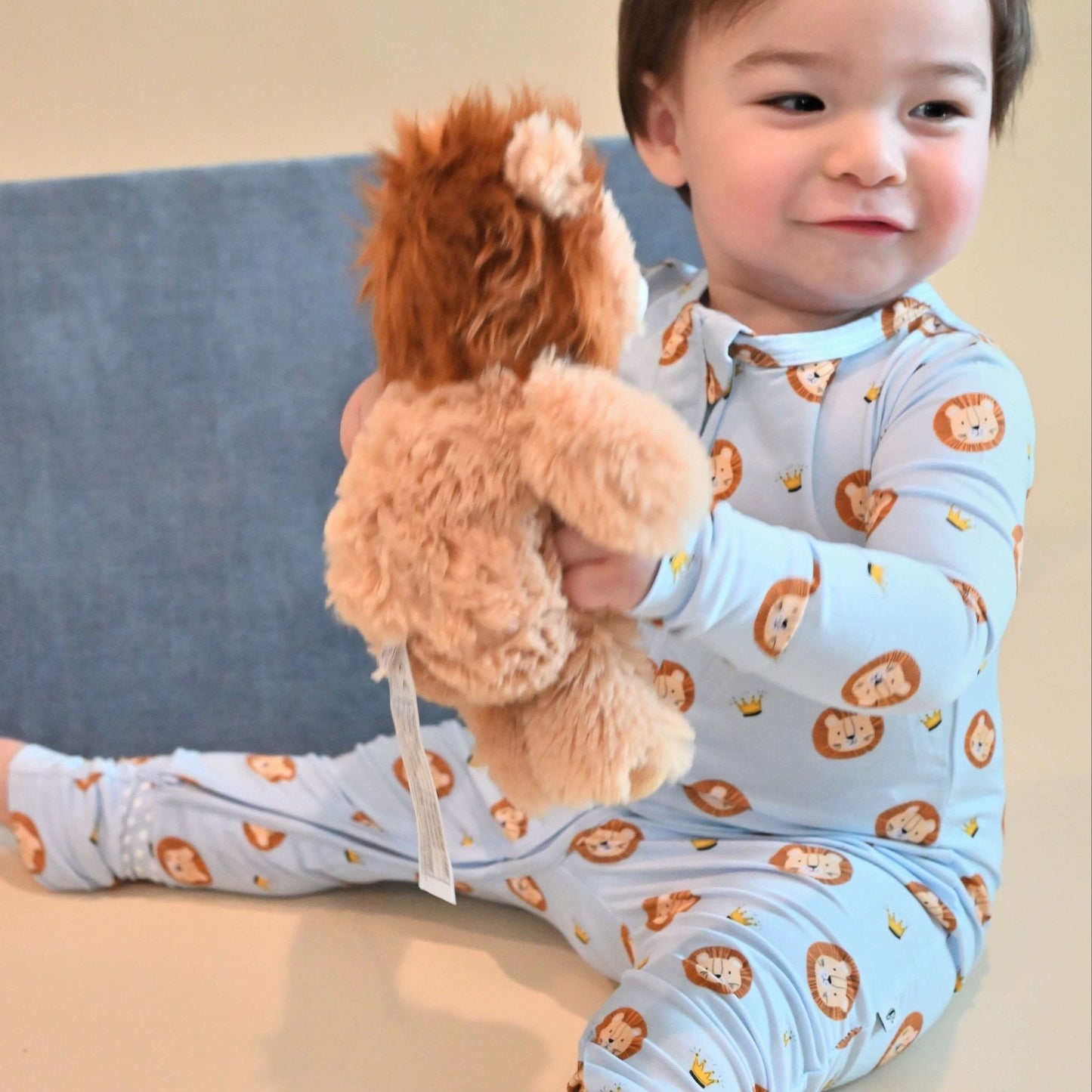Lions Zip Romper