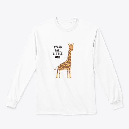 Hand Drawn Vector Illustration Of A Cute Funny Giraffe, With Lettering | Binge T-shirt Shop