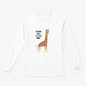 Hand Drawn Vector Illustration Of A Cute Funny Giraffe, With Lettering | Binge T-shirt Shop