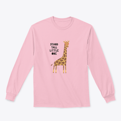 Hand Drawn Vector Illustration Of A Cute Funny Giraffe, With Lettering | Binge T-shirt Shop