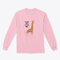 Hand Drawn Vector Illustration Of A Cute Funny Giraffe, With Lettering | Binge T-shirt Shop