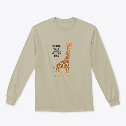 Hand Drawn Vector Illustration Of A Cute Funny Giraffe, With Lettering | Binge T-shirt Shop