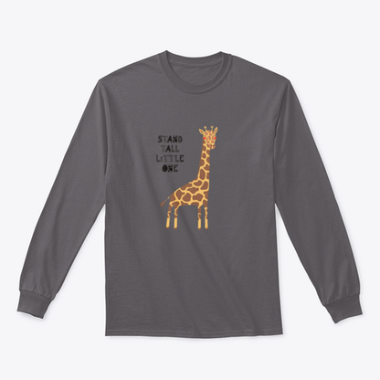 Hand Drawn Vector Illustration Of A Cute Funny Giraffe, With Lettering | Binge T-shirt Shop