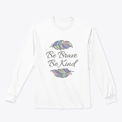 Boho Style Inspirational Quote With Colorful Ornamental Feather Design