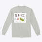 Dino Quote Tea Rex Tyrannosaurus With Cup And Kettle Lettering And