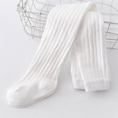 Little Love Bug Cable Knit Tights