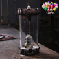 Glass Little Monk Backflow Incense Burner
