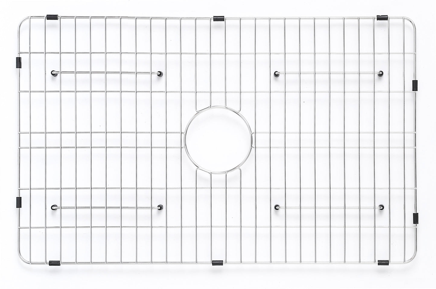 ALFI brand ABFS3020 Workstation 30" x 20" Single Bowl Step Rim Fireclay Farm Sink with Accessories