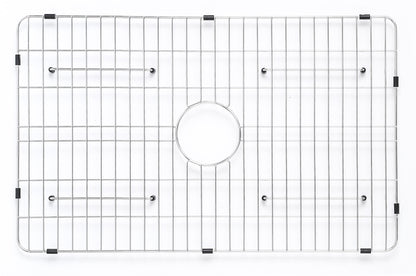 ALFI brand ABFS3020 Workstation 30" x 20" Single Bowl Step Rim Fireclay Farm Sink with Accessories