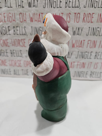 Live Bait Santa Figurine
