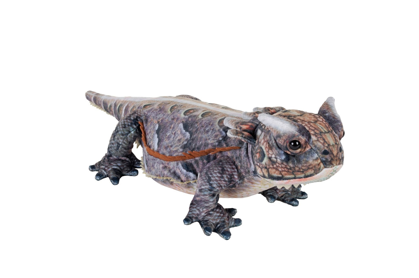 Living Horned Lizard Stuffed Animal 20"