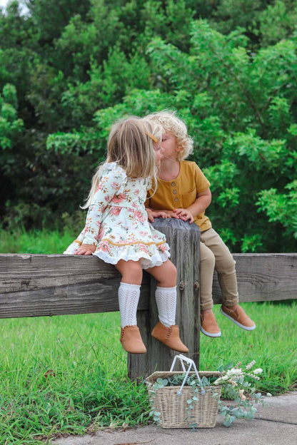 LLB Crochet Knee High Socks (2 pairs in each order)