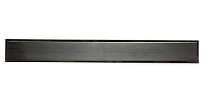 ALFI brand  ABLD24B-BSS 24" Modern Brushed Stainless Steel Linear Shower Drain with Solid Cover
