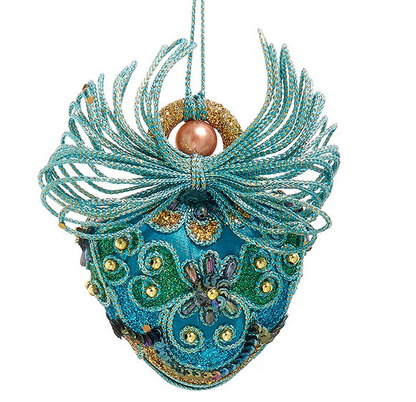 Peacock Fairy Ornament -