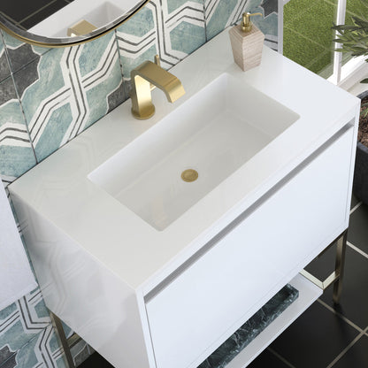 Mantova 31.5" Single Vanity Cabinet