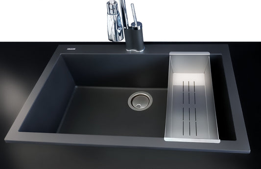 ALFI brand  AB85SSC Stainless Steel Colander Insert for Granite Sinks