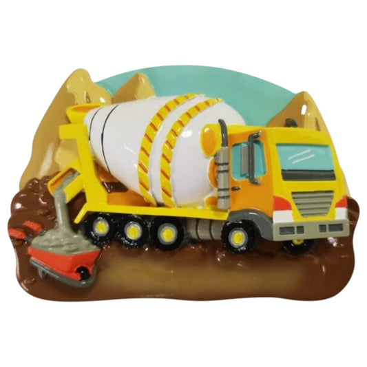 Cement Truck Ornament