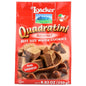 Loacker Quadratini 8.82 Oz Hazelnut Wafer Cookies - Non-GMO, Kosher Snack, 150 Calories