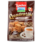 Loacker Quadratini Espresso Wafer Cookies, 5-Layer Crispy Treats, Authentic 100% Arabica Coffee