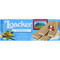 Loacker Vanilla Cream Wafers - Crispy Italian Treat with Delicate Vanilla Filling, 1 Pack