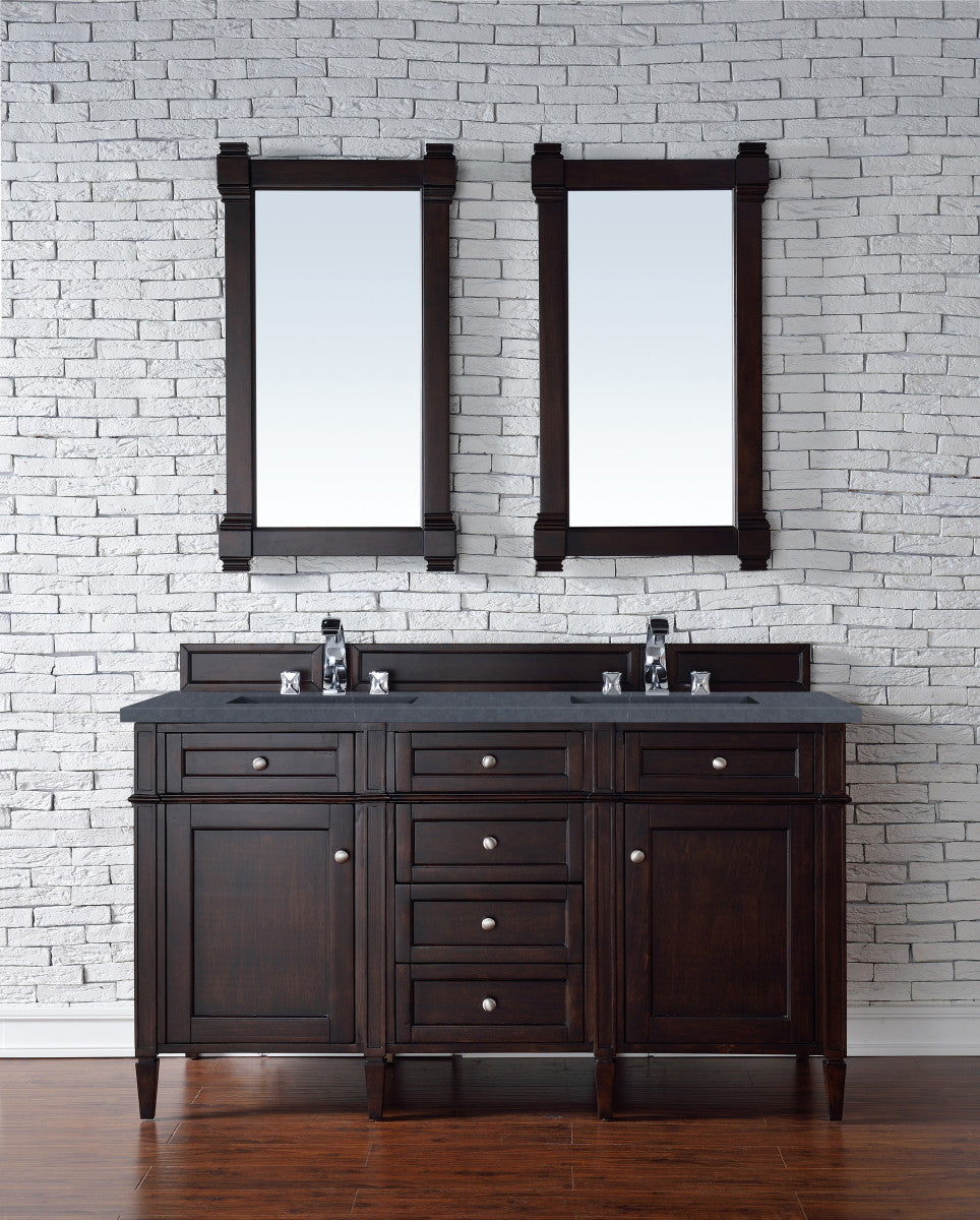 Brittany 60" Double Vanity Cabinet