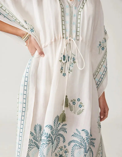 Long Kaftan - Alljoy Landing Palm Tree