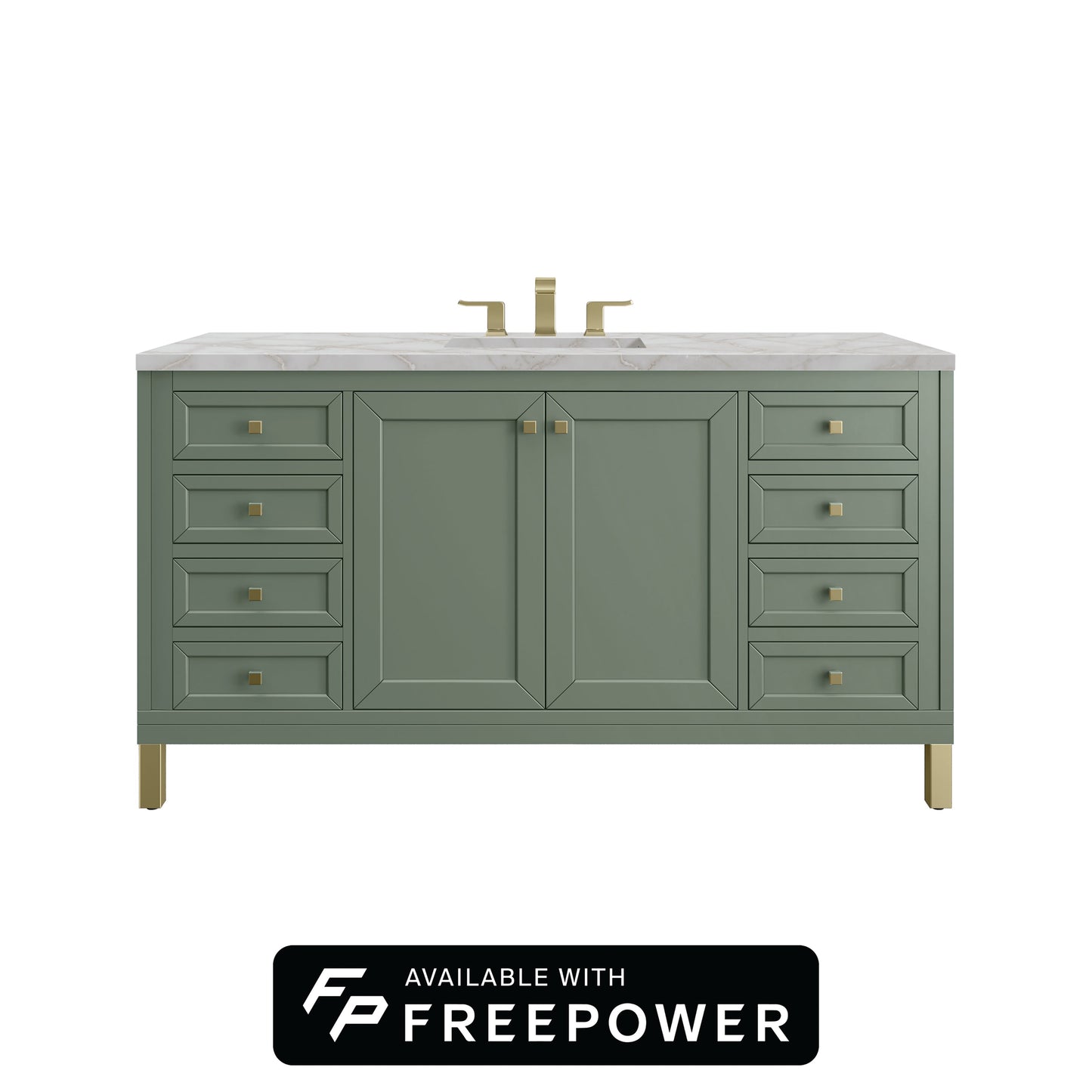 Chicago 60" Single Vanity