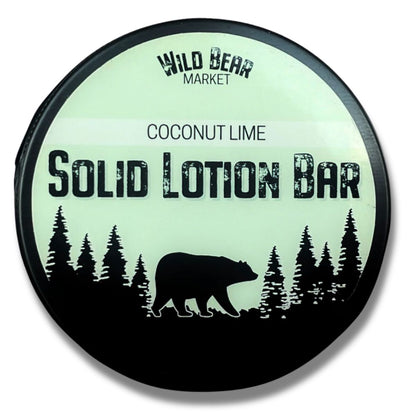 Coconut Lime Solid Lotion Bar