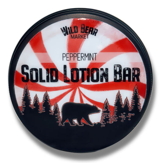 Peppermint Solid Lotion Bar