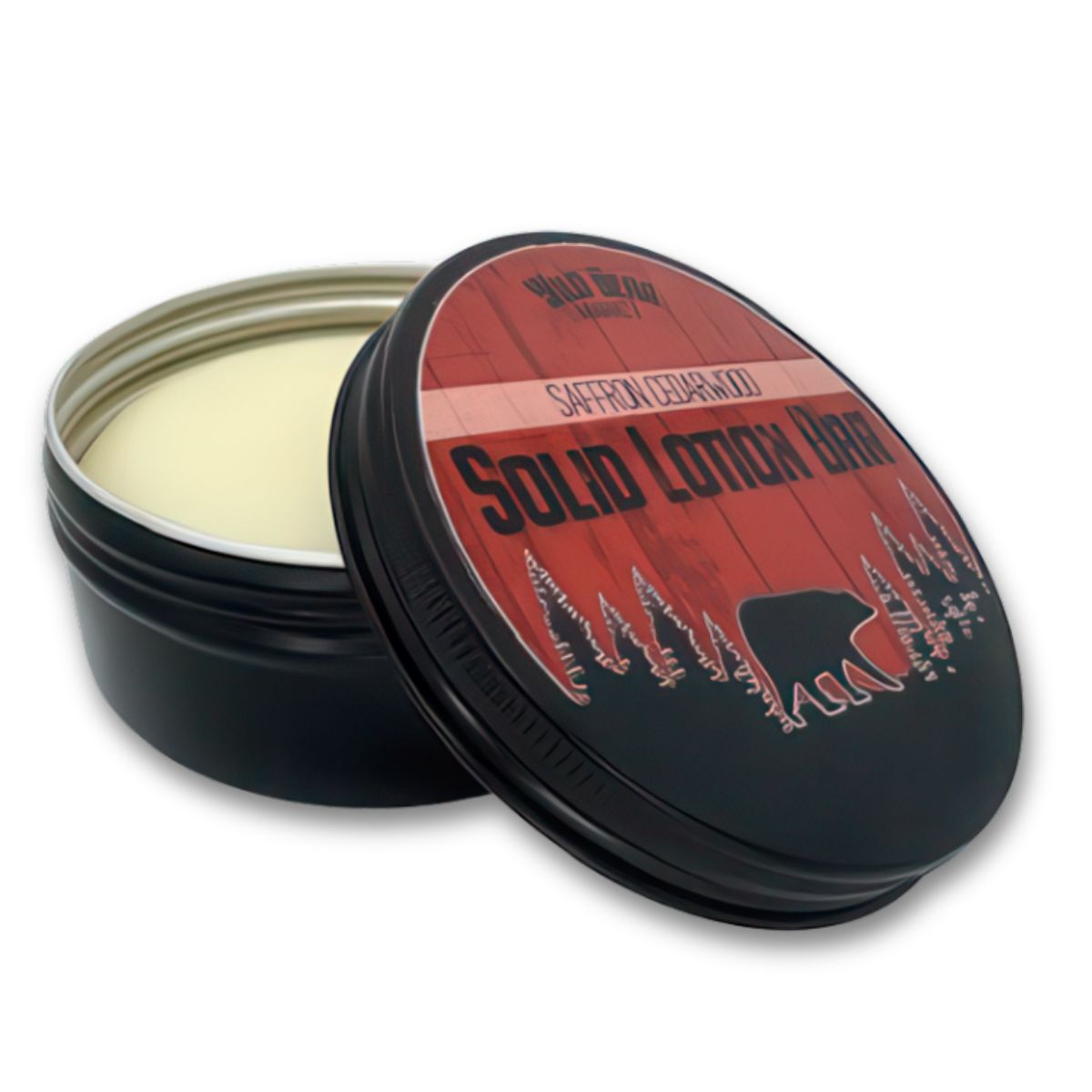 Saffron Cedarwood Solid Lotion Bar