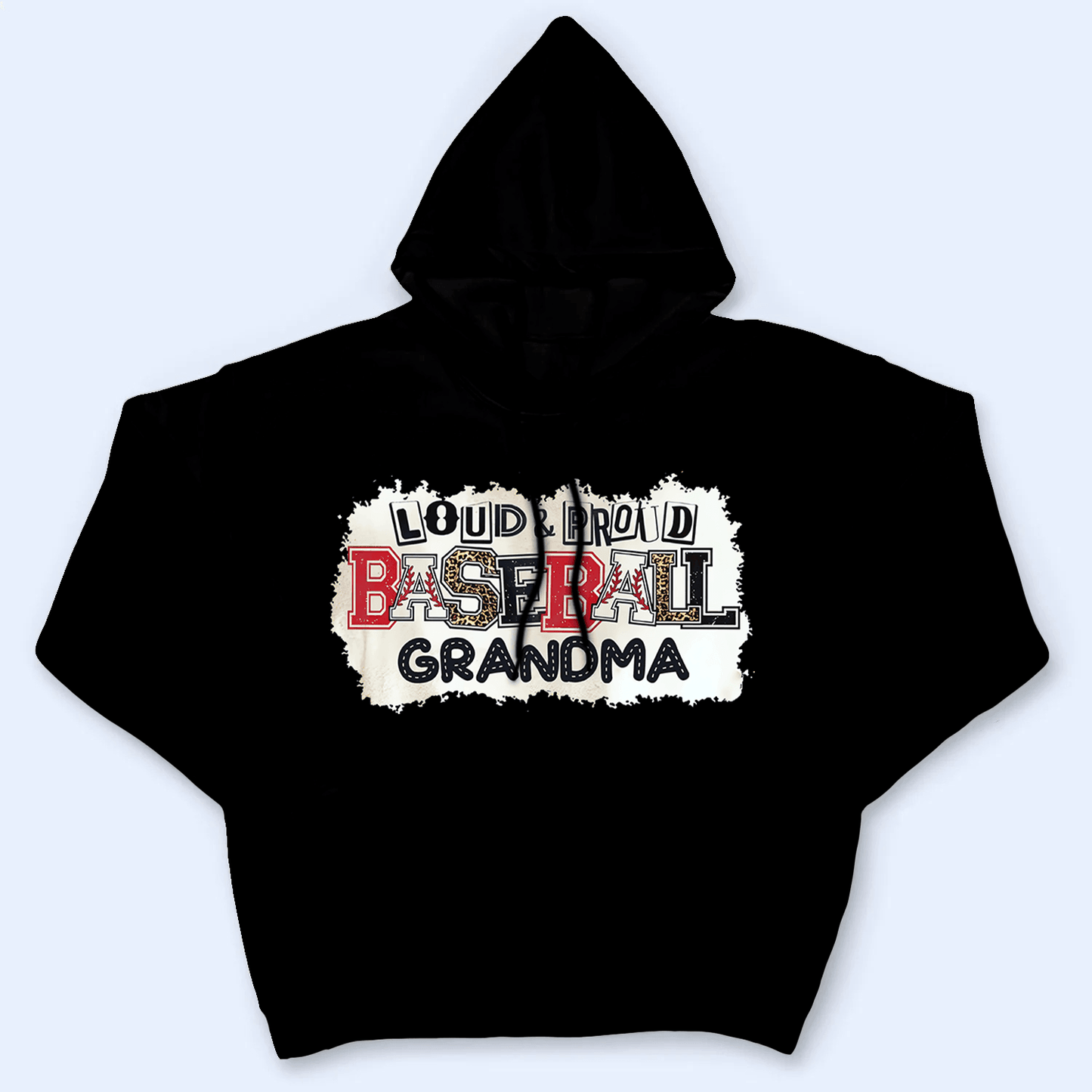 Loud And Proud Grandma Paper Pattern - Personalized Custom T Shirt - Birthday, Loving, Funny Gift for Grandma/Nana/Mimi, Mom, Wife, Grandparent